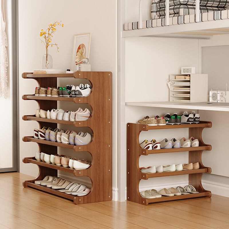 Bamboo Multi-Layer Shoe Rack