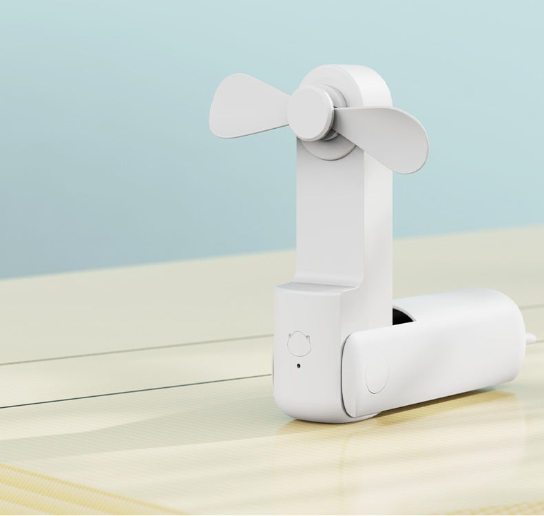 # 2-in-1 Folding Handheld Fan