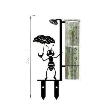# Metal Outdoor Rain Gauge