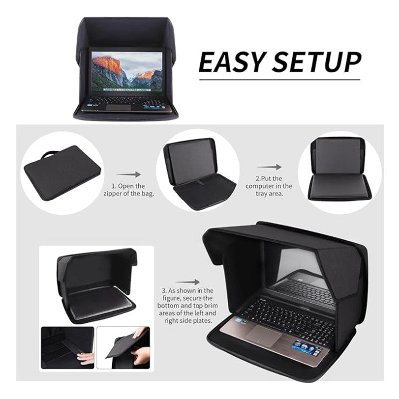 Outdoor Laptop Sunshade