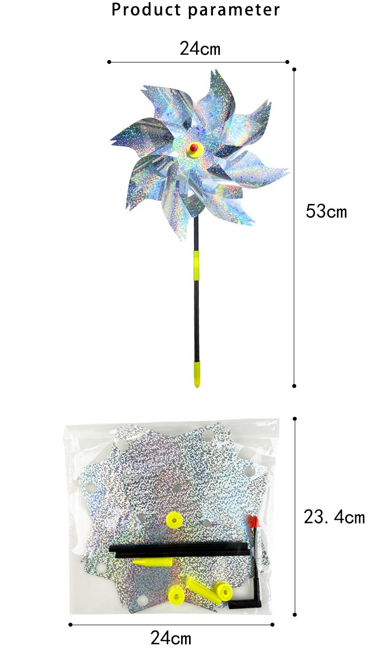 # Laser Bird Repellent Windmill