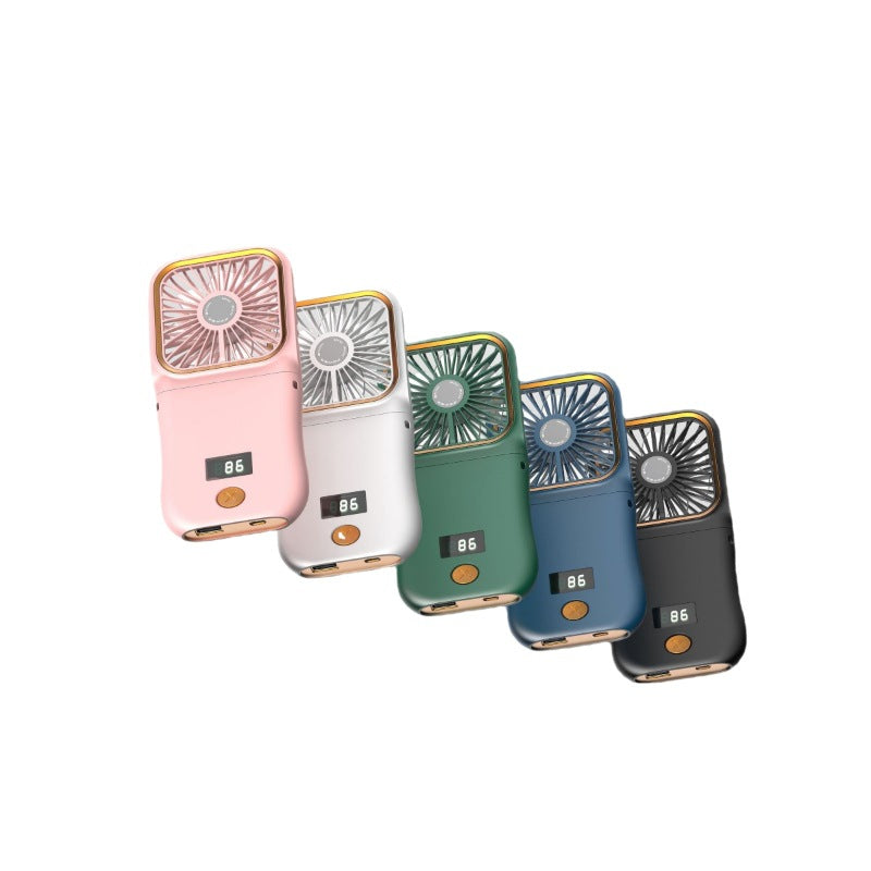 # Foldable Digital Display Handheld Fan