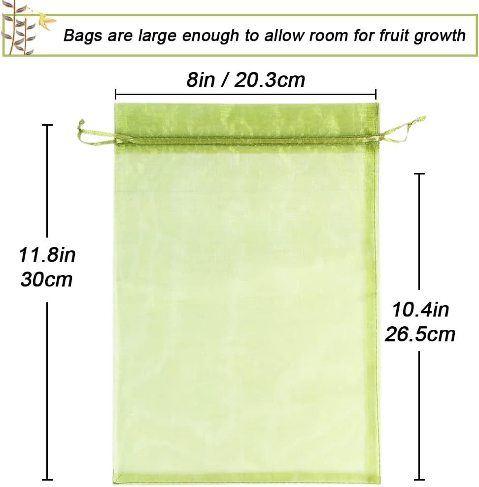 # Organza Fruit Insect Protective Bags 100pcs