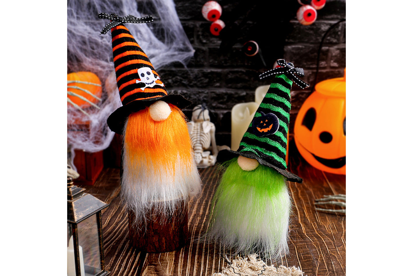Halloween Mini Wizard Hat Figure | Three Colors Available