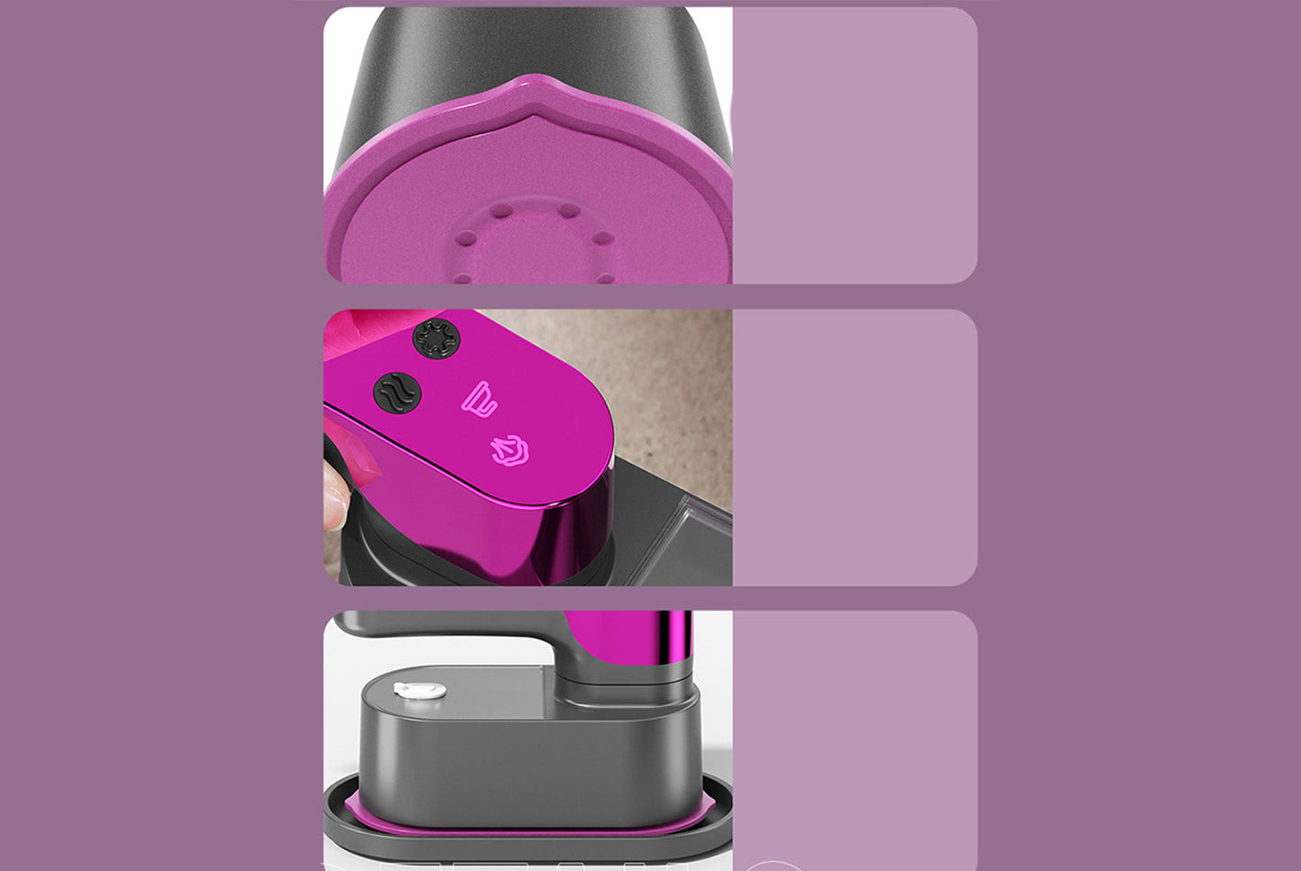 Steam hanging iron