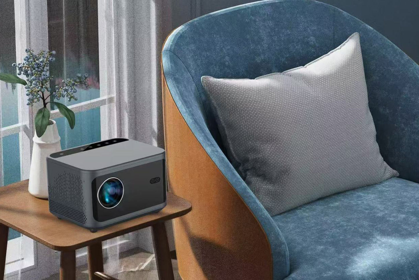 **Big Screen 1080P Full HD Smart Projector (1+16GB Version)**