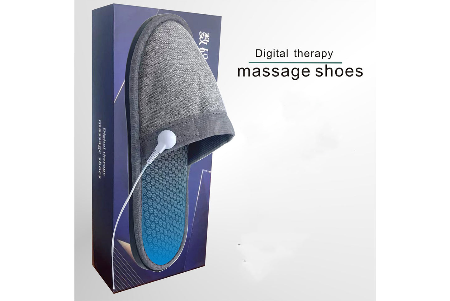 **Digital Therapeutic Massage Shoes: EMS Microcurrent Foot Massager**