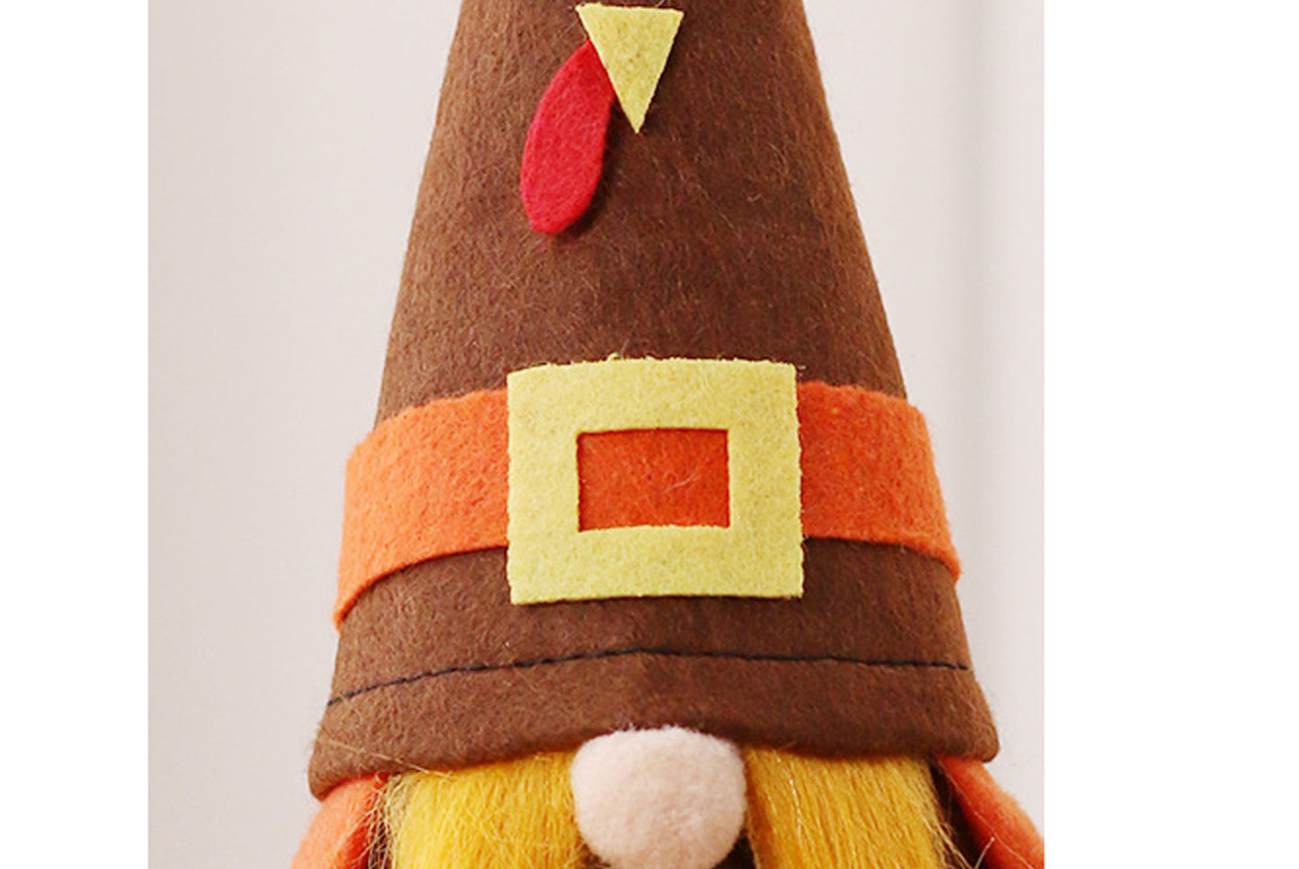 Harvest Festival Turkey Ornament - Cute Faceless Old Man Figure