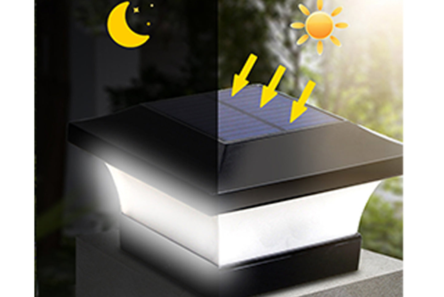 Solar Pillar Light