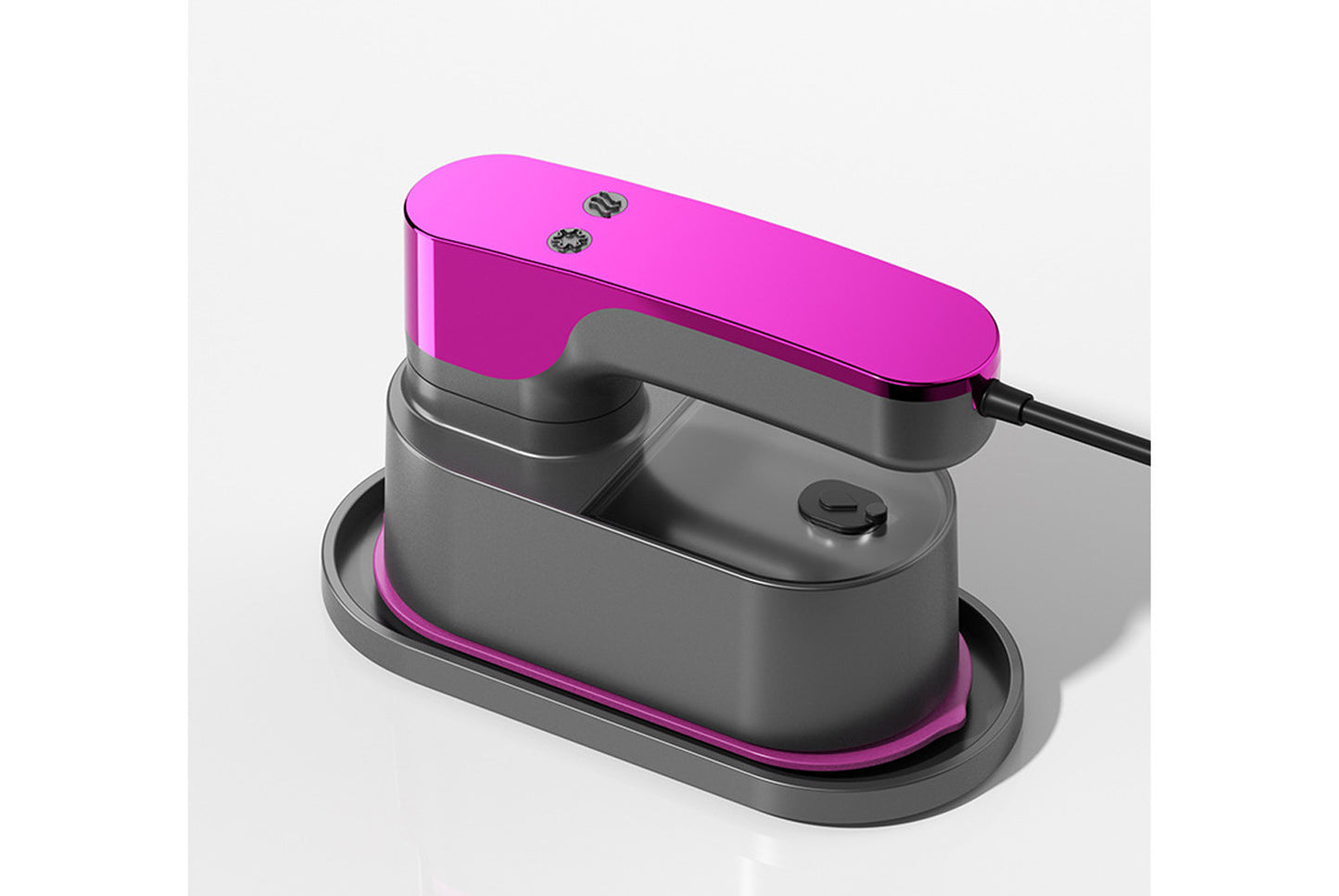 Steam hanging iron