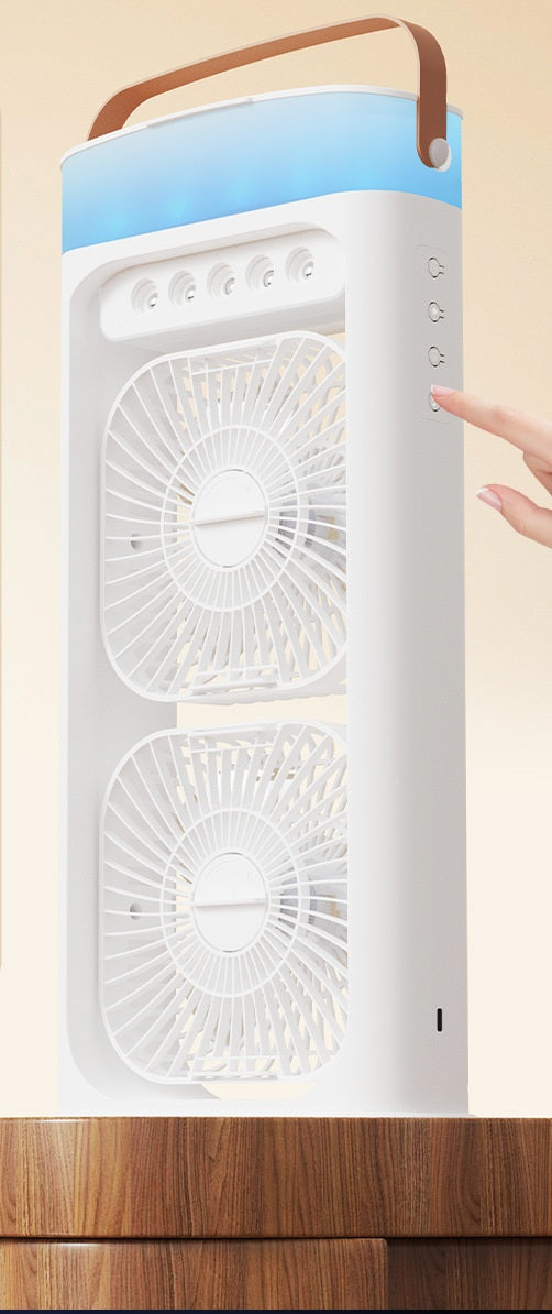 # Dual-Head Spray Water-Cooled Humidifier Fan