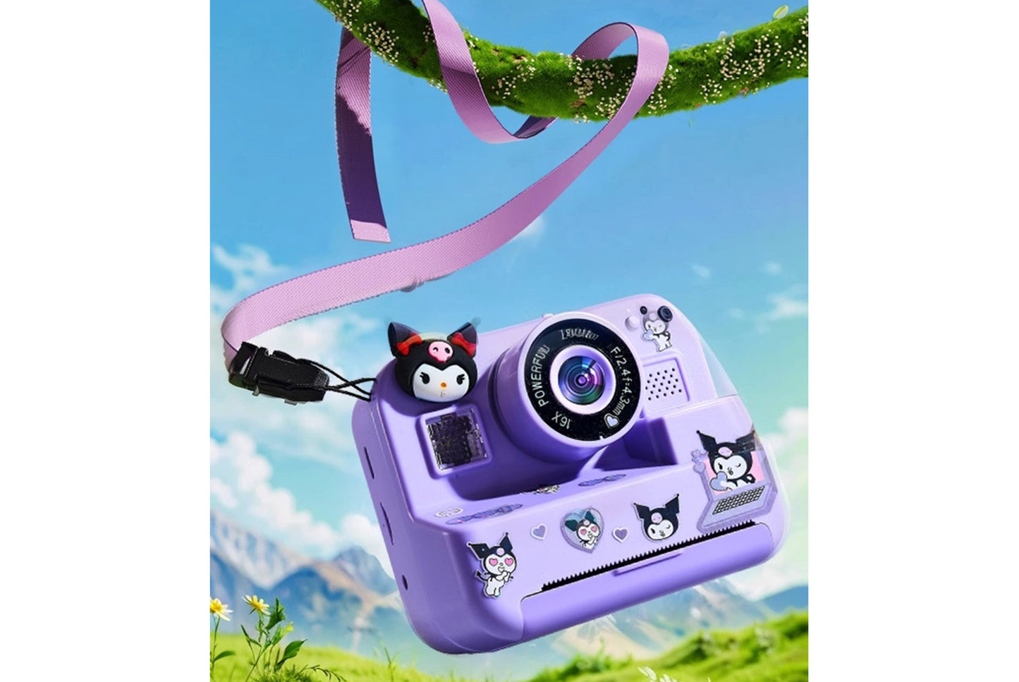 Purple/Pink Polaroid Kids Camera
