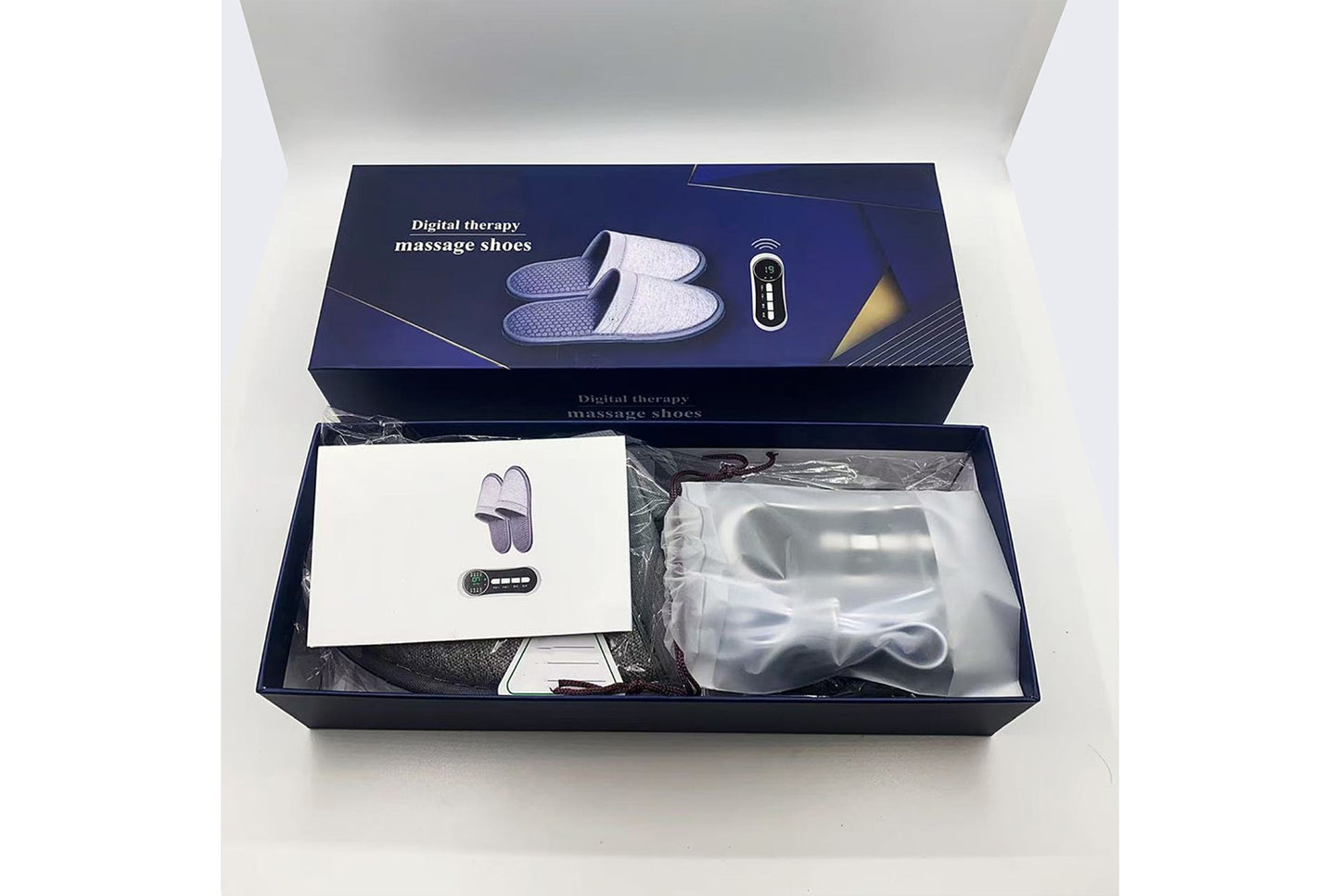 **Digital Therapeutic Massage Shoes: EMS Microcurrent Foot Massager**