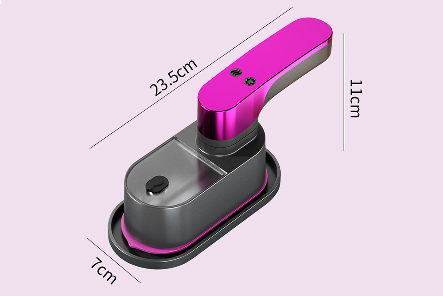 Steam hanging iron