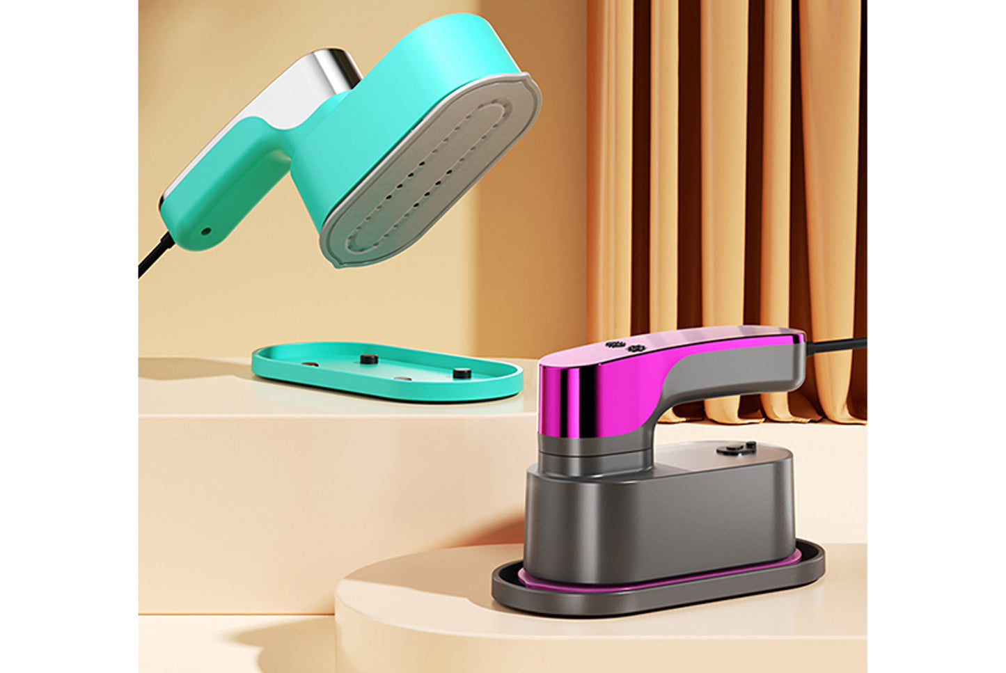 Steam hanging iron