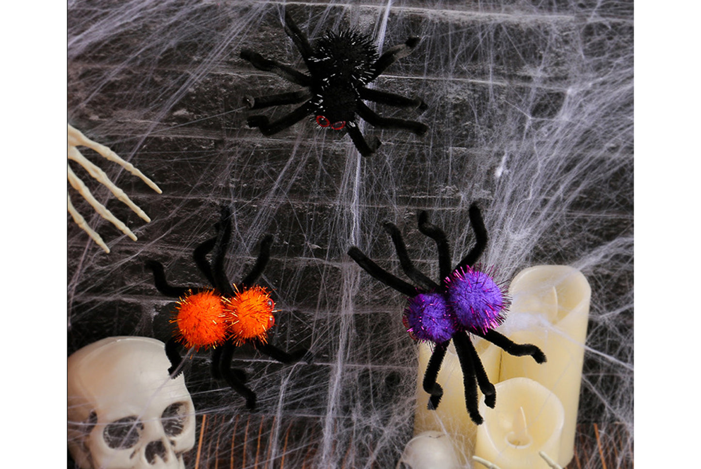 **Halloween Spider Hair Clips - Halloween Party Decorations for Kids and Adults**