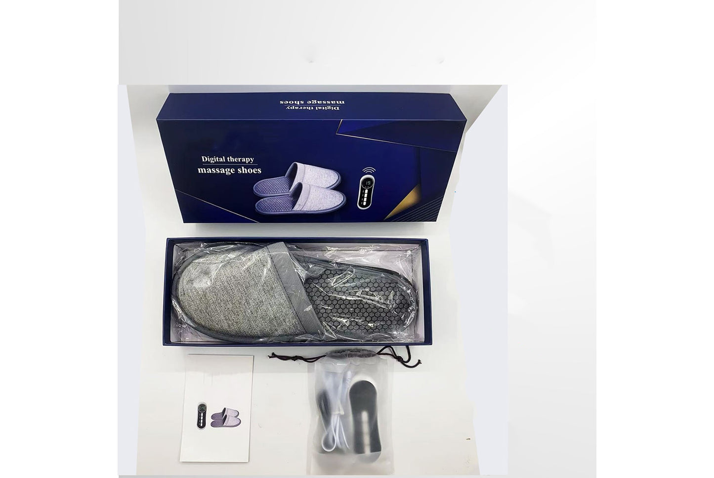 **Digital Therapeutic Massage Shoes: EMS Microcurrent Foot Massager**