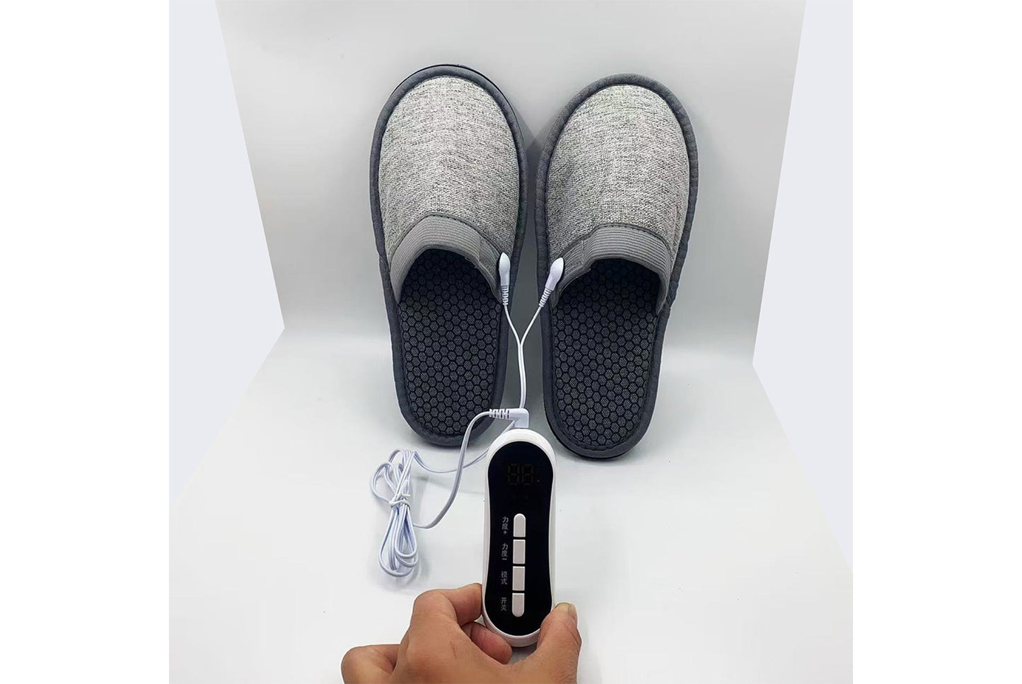 **Digital Therapeutic Massage Shoes: EMS Microcurrent Foot Massager**