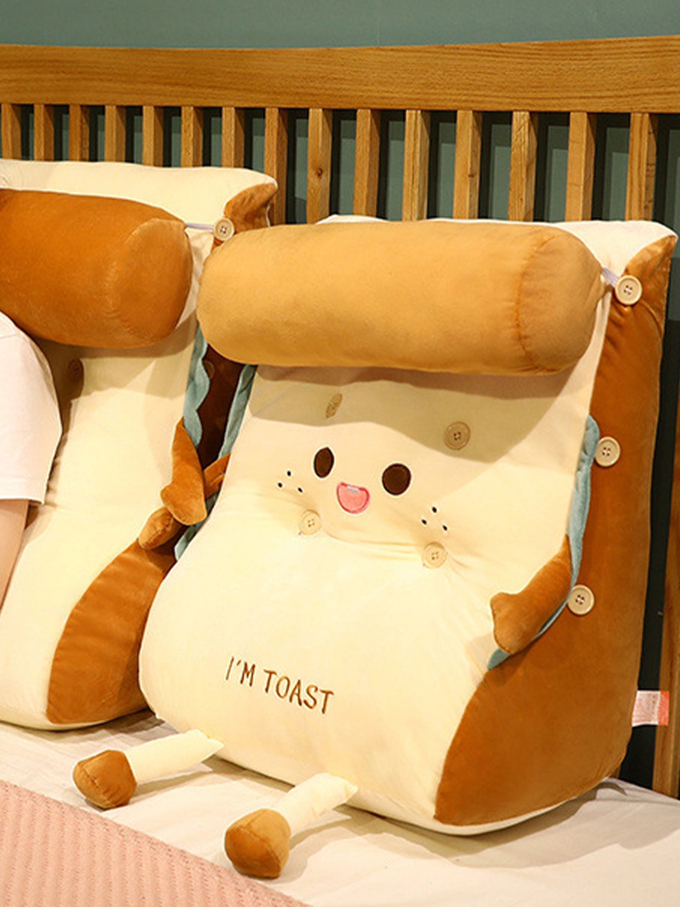 Headrest large backrest triangular pillow