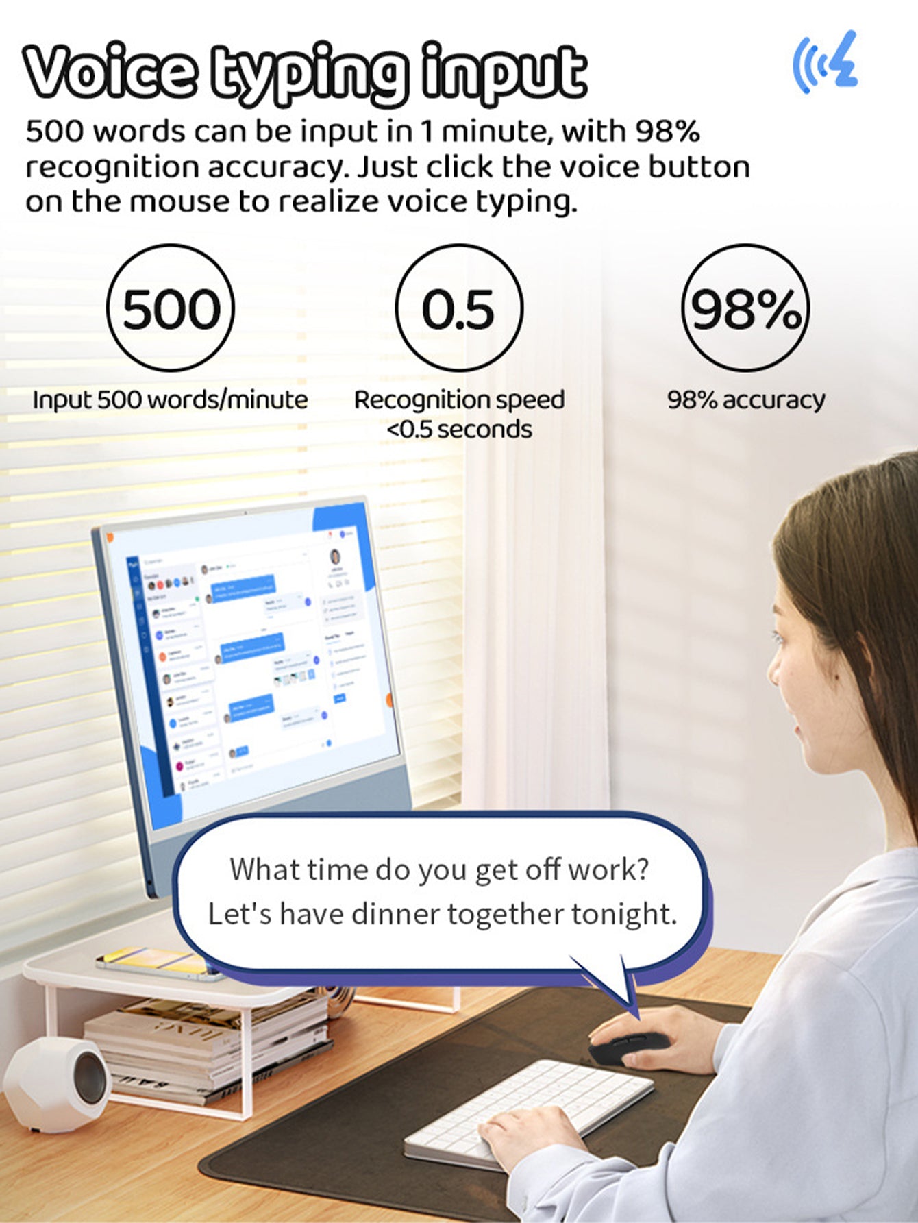 Smart AI Wireless Mouse ChatGPT4.0