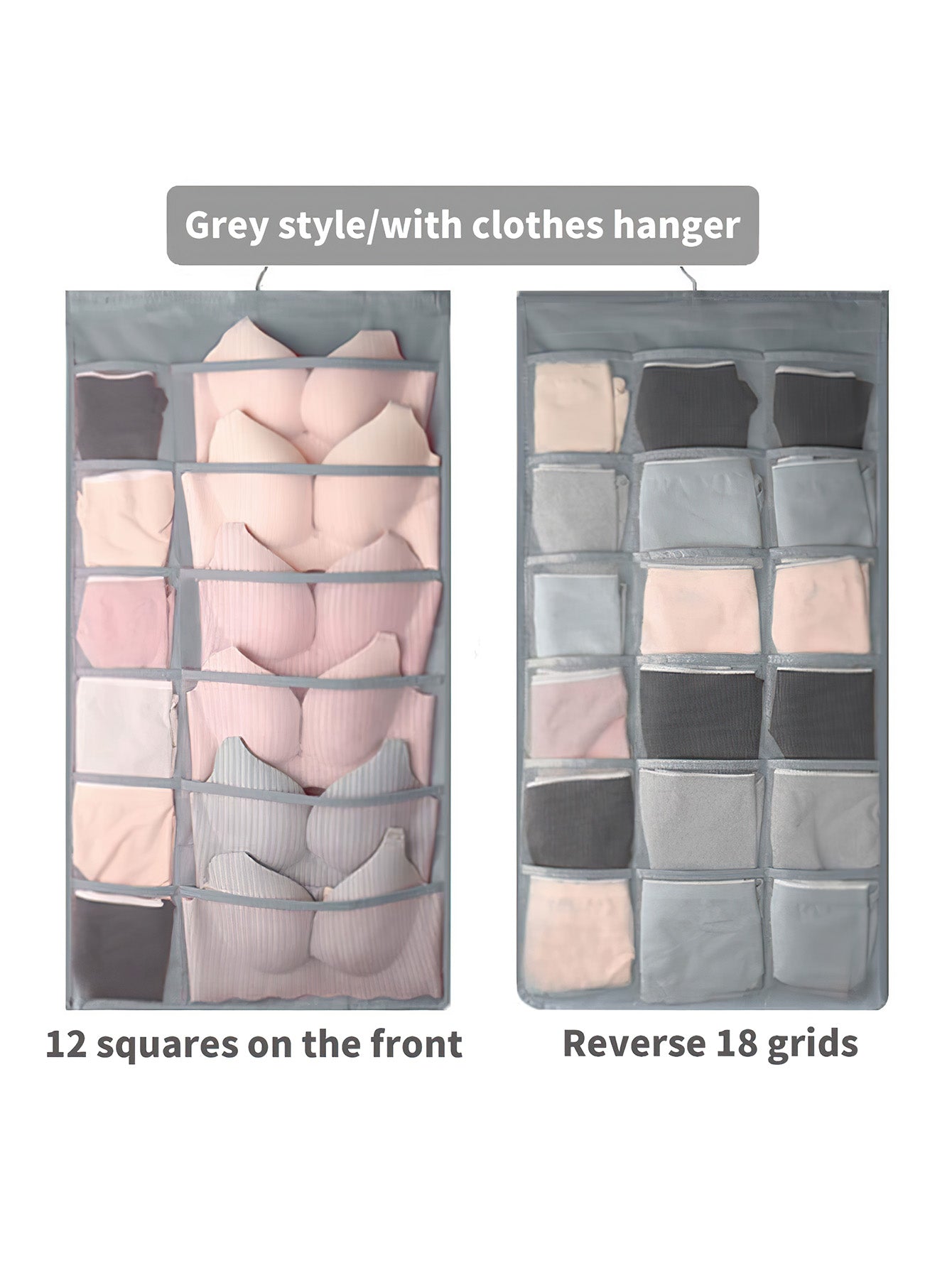 Double-Sided Storage Organizer: The Ultimate Solution for Your Lingerie - 3 Colours