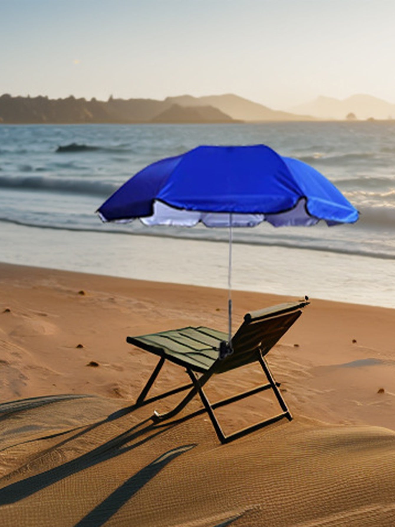 Beach Chair Sunshade with Steering Clamp