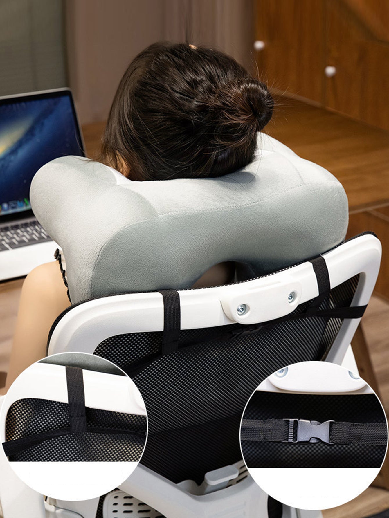 Office workstation lunch break ice bean pillow