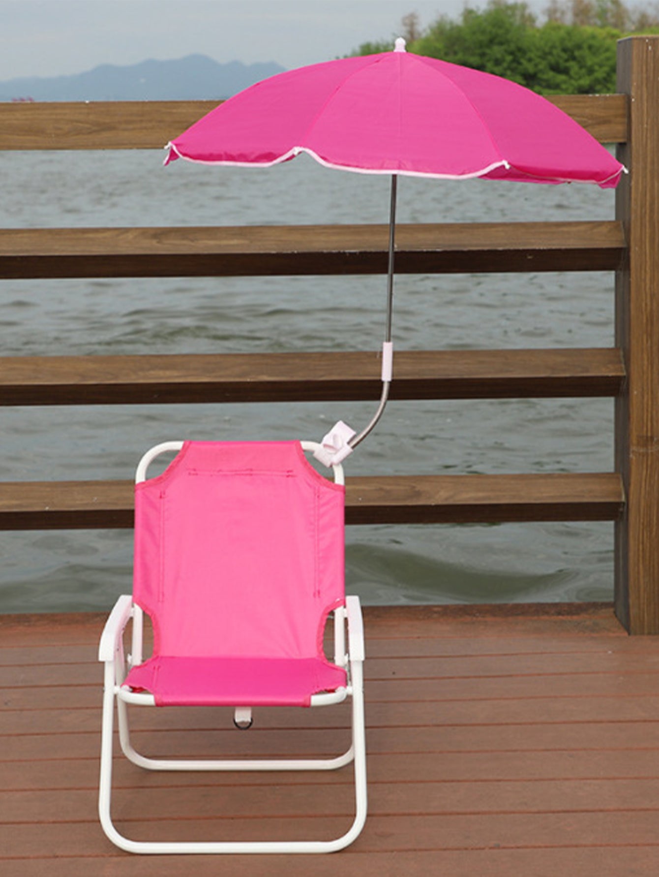 Beach Chair Sunshade with Steering Clamp