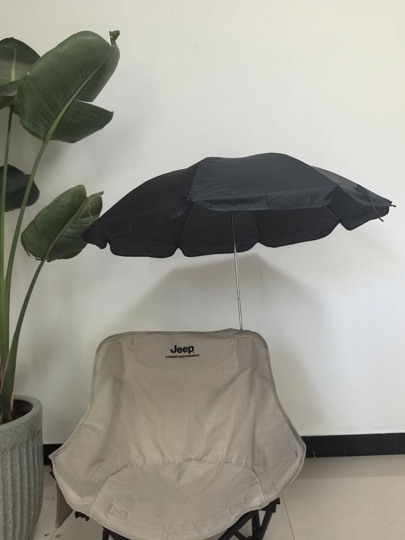 Beach Chair Sunshade with Steering Clamp