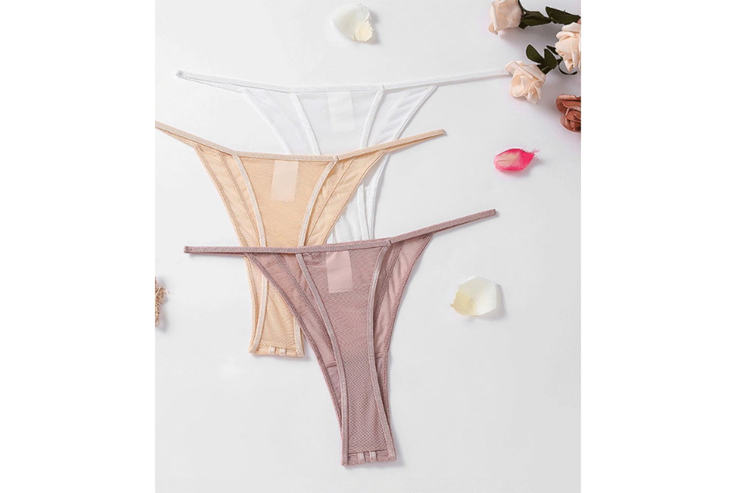 **Women's Ice Silk Seamless Sexy Thong**