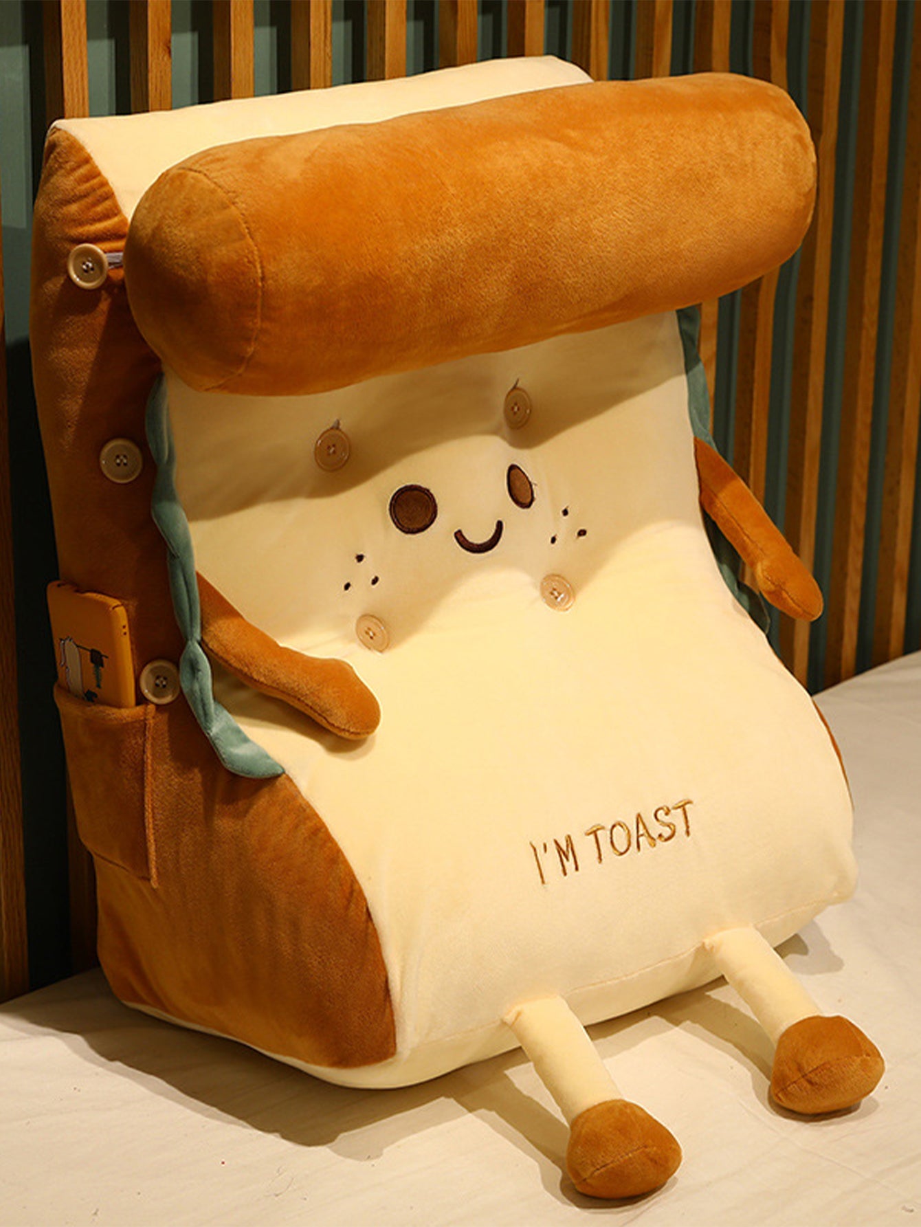 Headrest large backrest triangular pillow