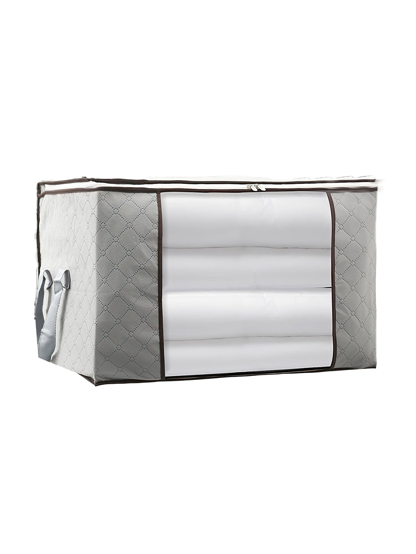 SpaceMax Cube Storage Bags: Ultimate Clutter Organizer with Moisture Control - 4 Colours