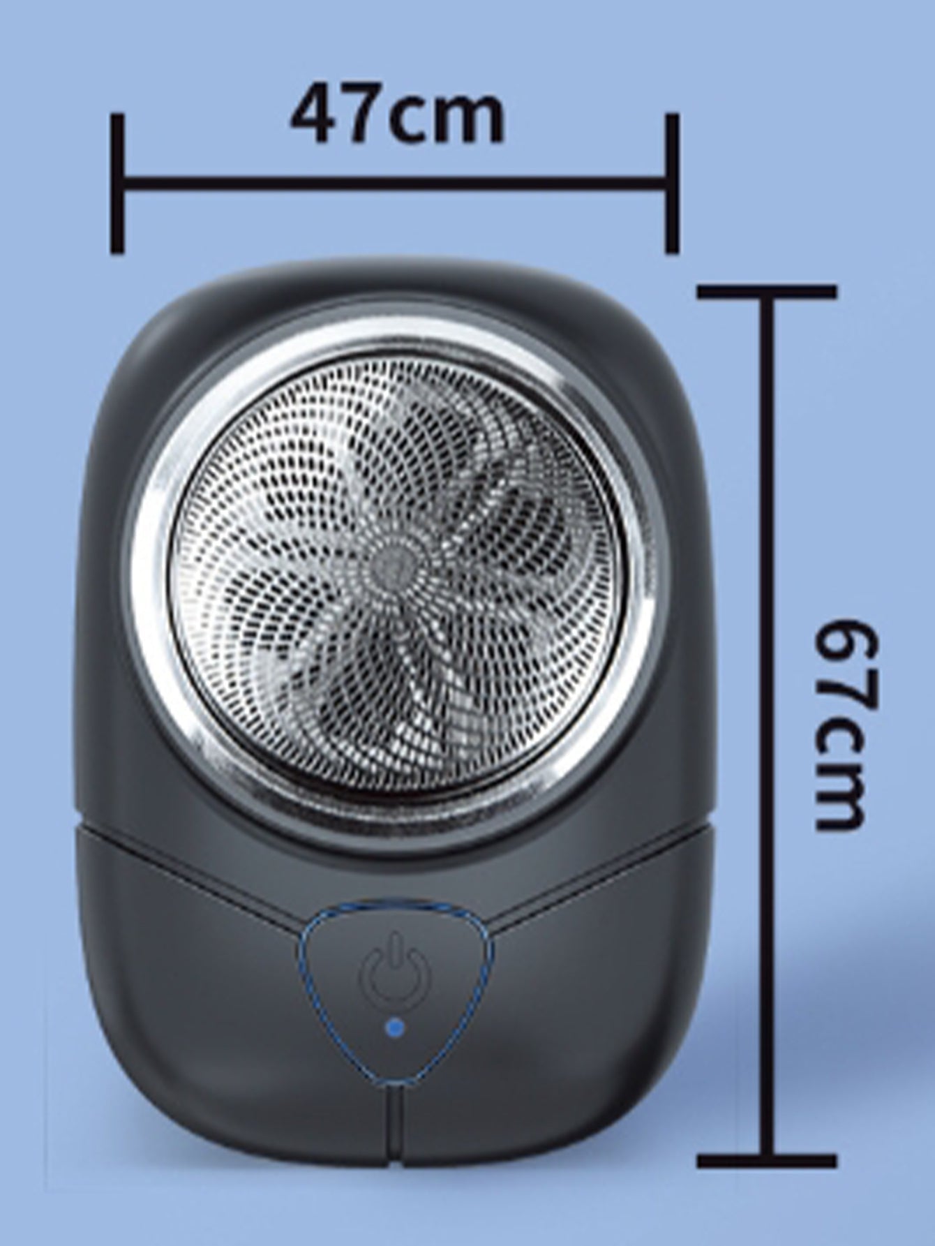 Single-head mini electric shaver