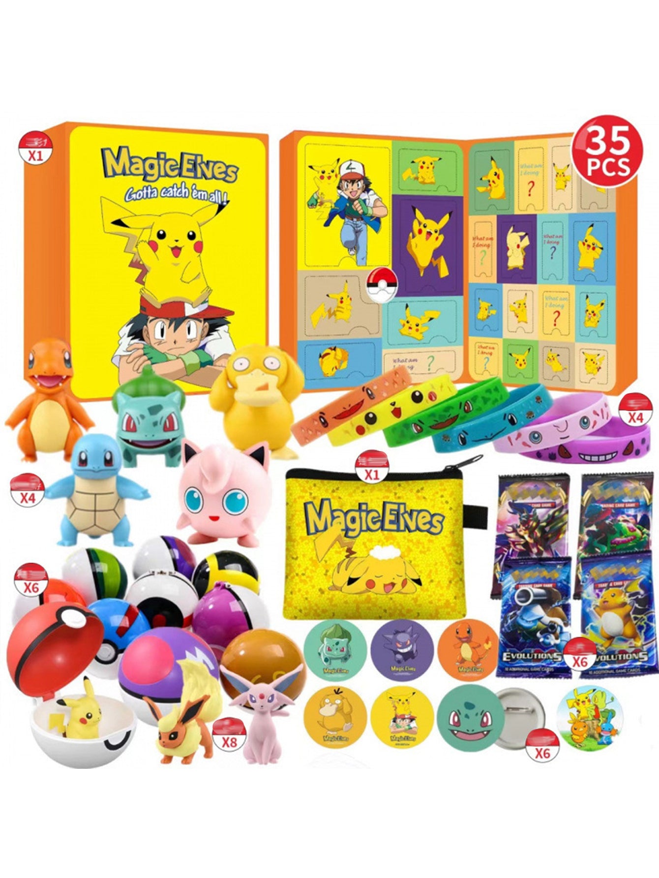 Blind box poking hole toy set - surprise collection