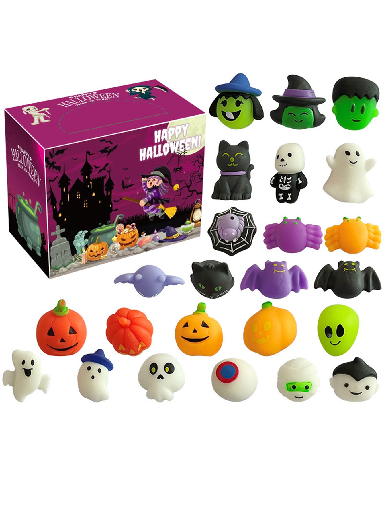 Halloween Squeeze Blind Box - 24 soft