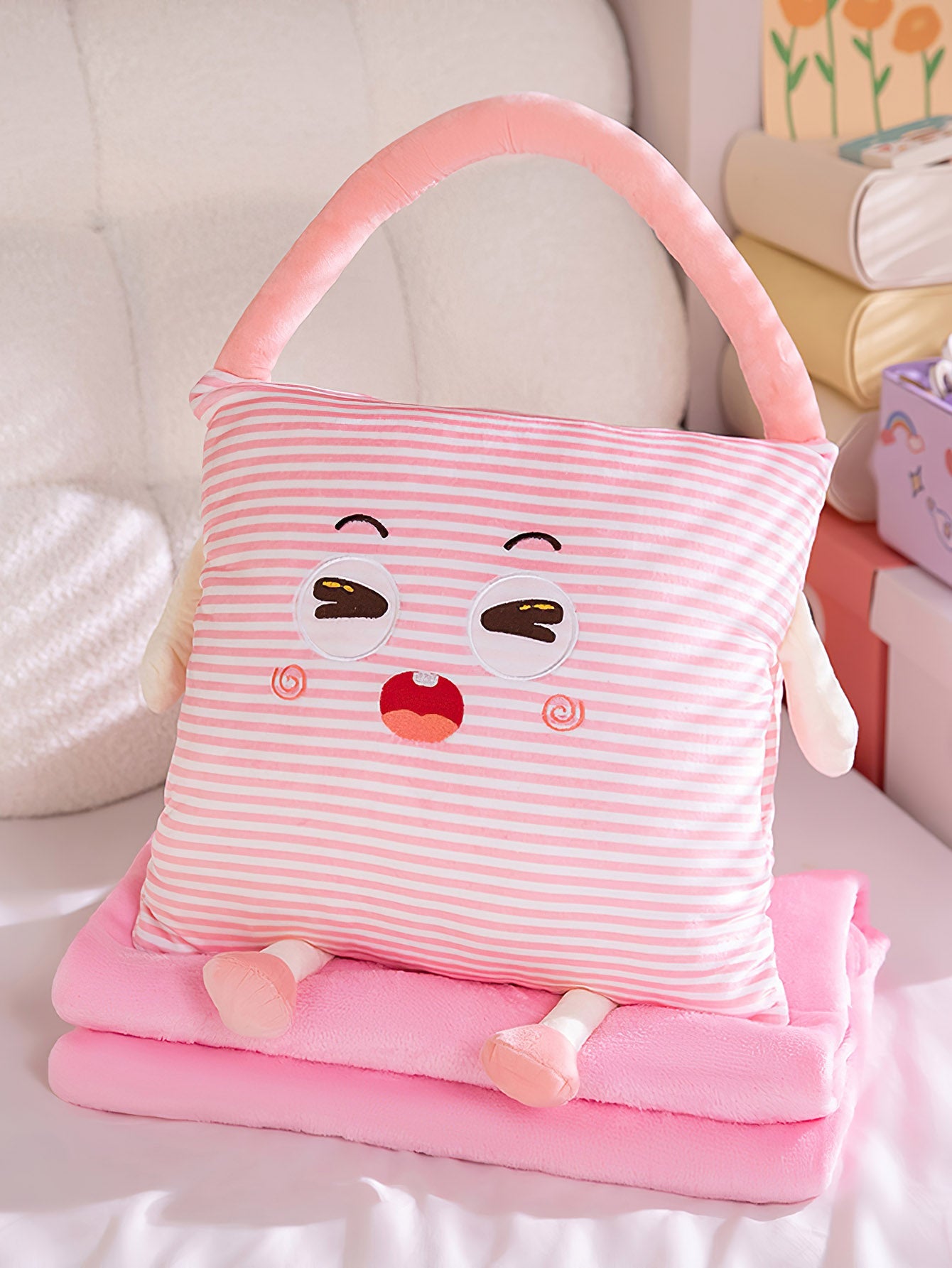 Dopamine 3-in-1 Pillow Blanket: Your Ultimate Comfort Companion - 3 Colors