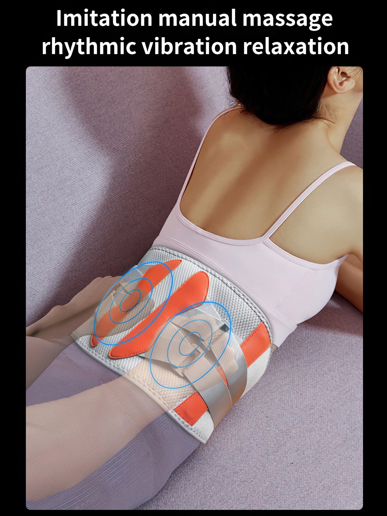 Massage Waist Belt with Red Light Therapy - 3 Colours