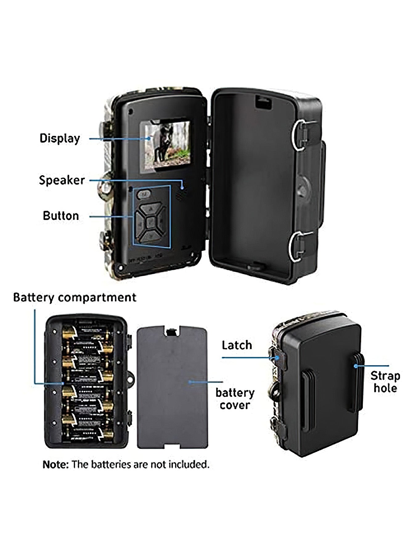 Infrared Night Vision Waterproof HD Hunting Camera