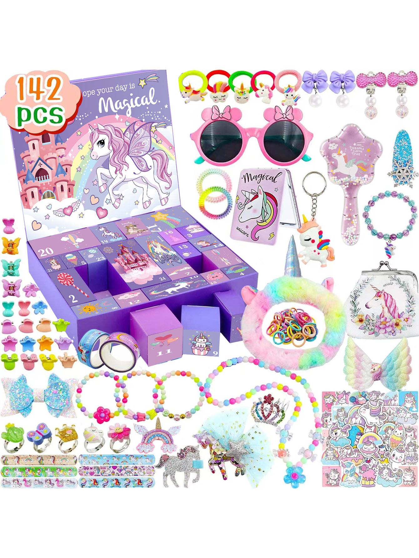 *Christmas Blind Box Advent Calendar----Mermaid Dress Up Girl Accessories