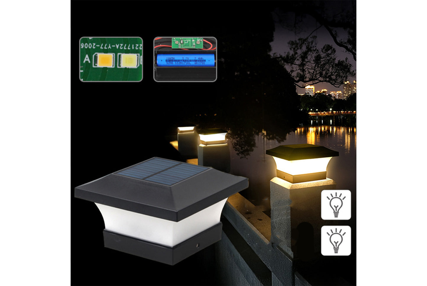 Solar Pillar Light