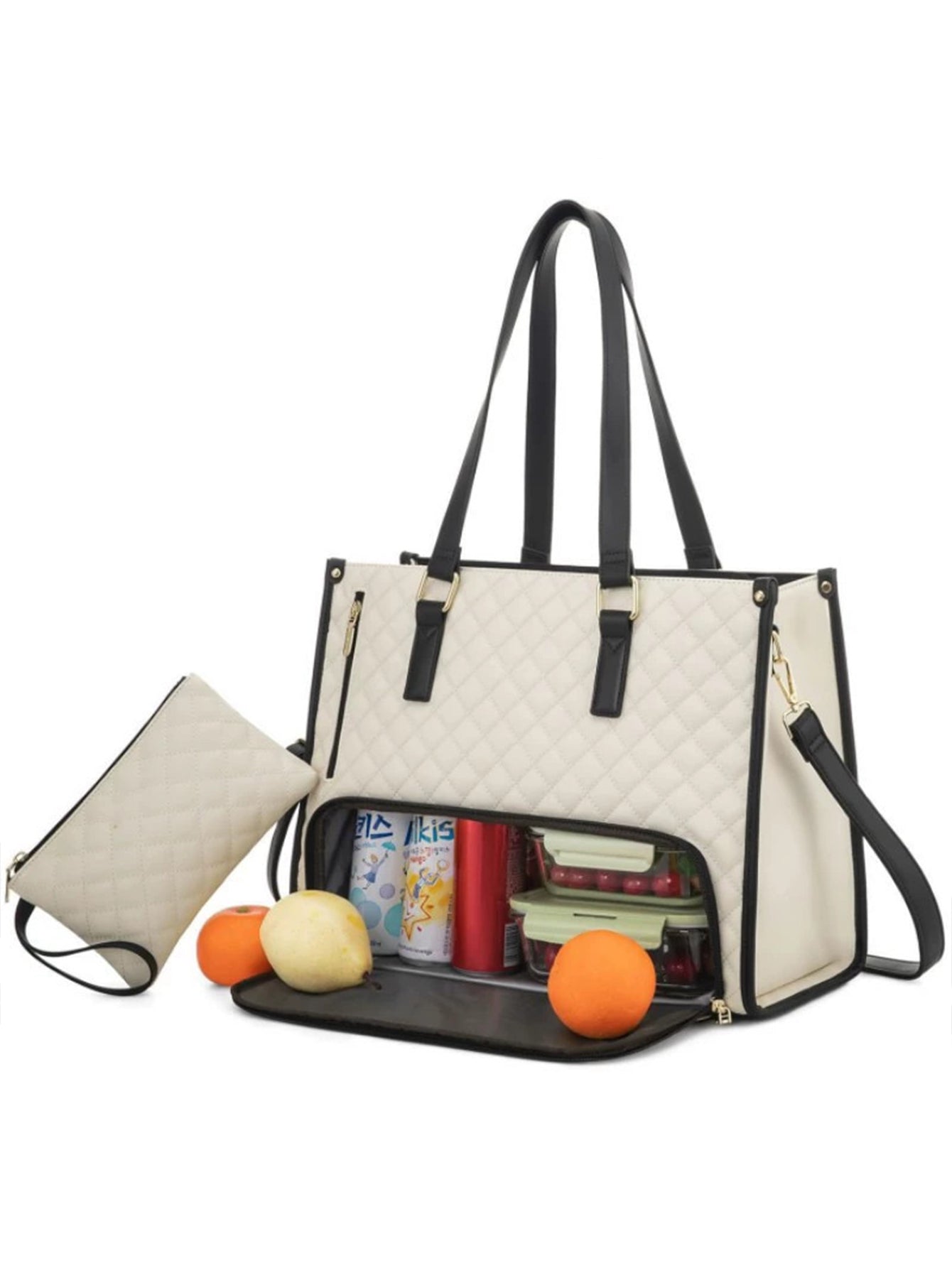 Teilige Women's Multifunctional Insulated Lunch Bag