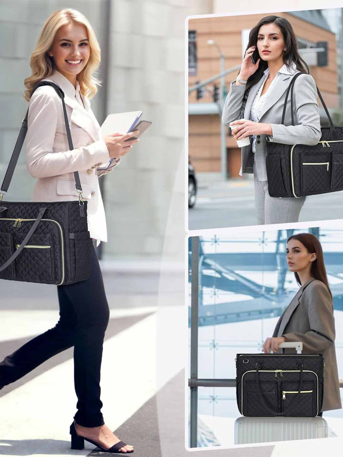 Simple and stylish large-capacity waterproof travel bag