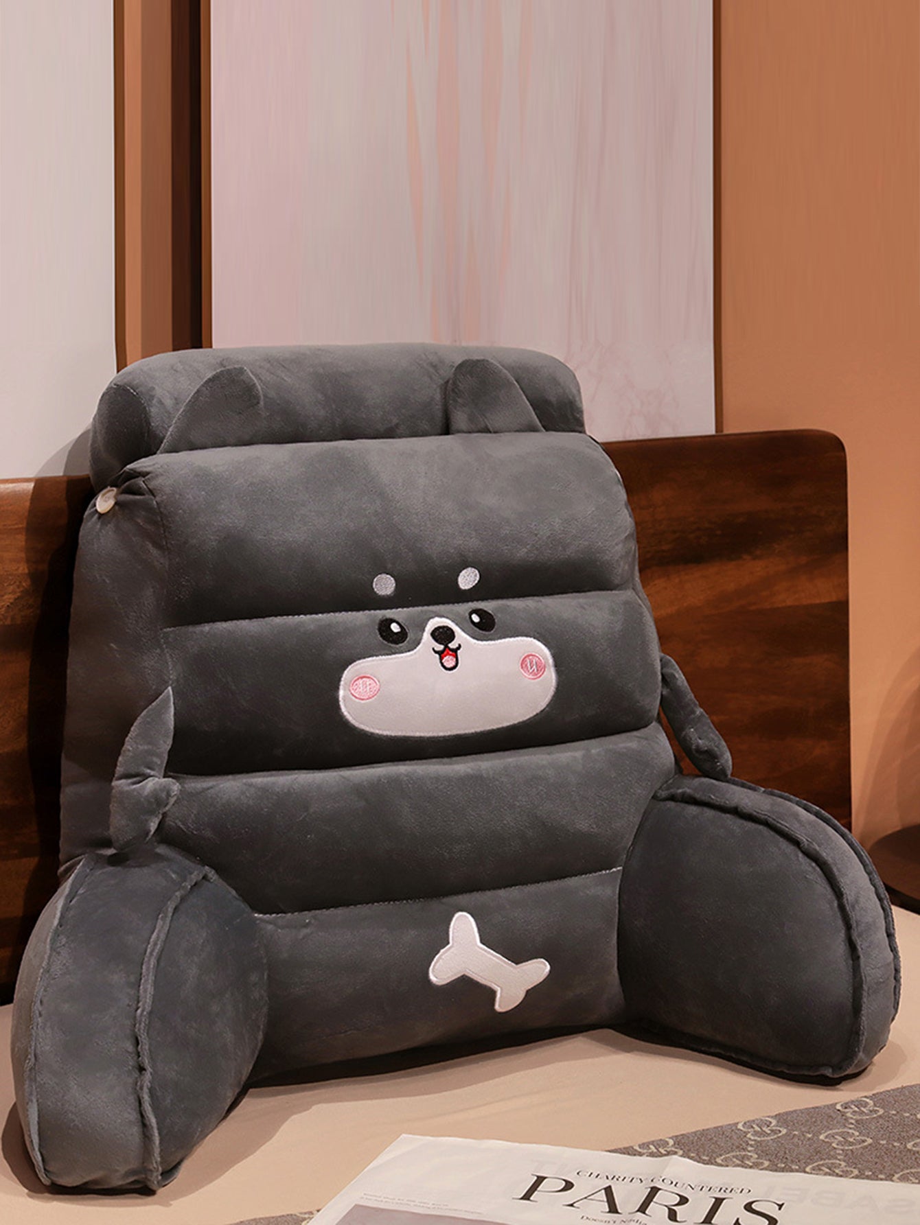 Multi-function cartoon waist cushion