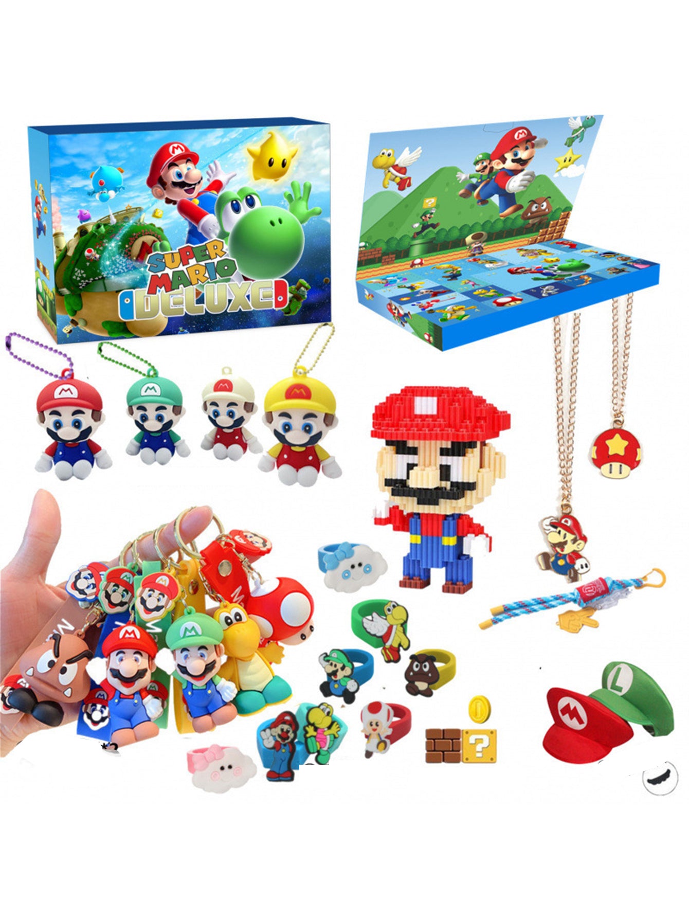 Blind box poking hole toy set - surprise collection