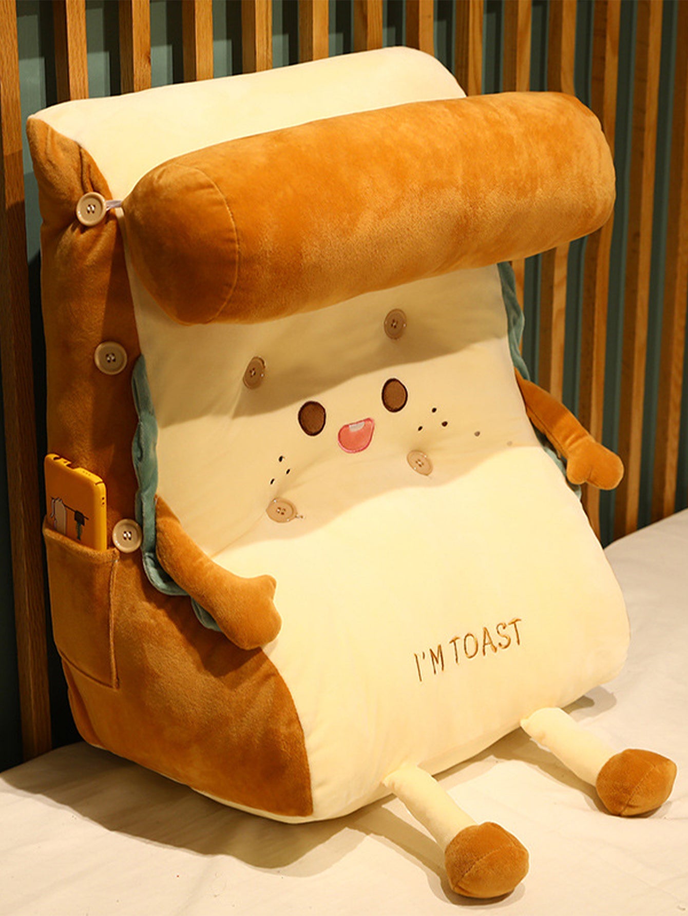 Headrest large backrest triangular pillow