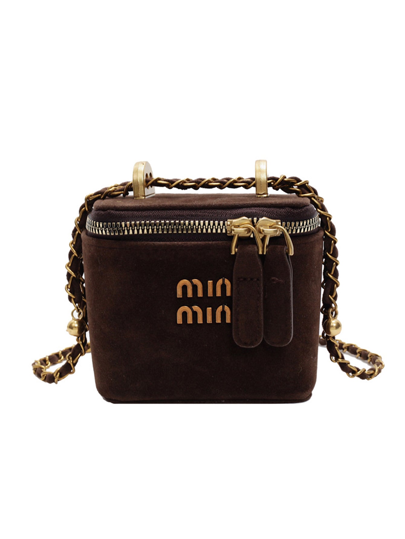 Fashionable frosted Mini box bag