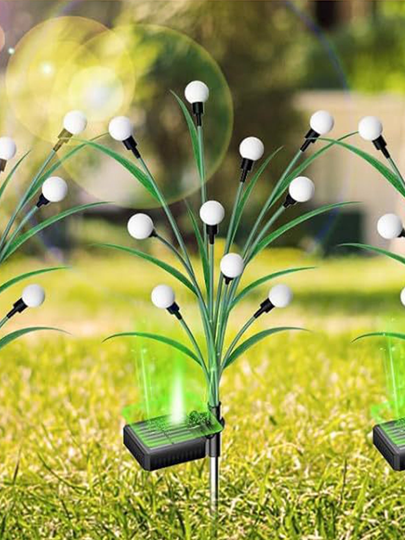 Modern Solar LED Leaf Fairy Lights