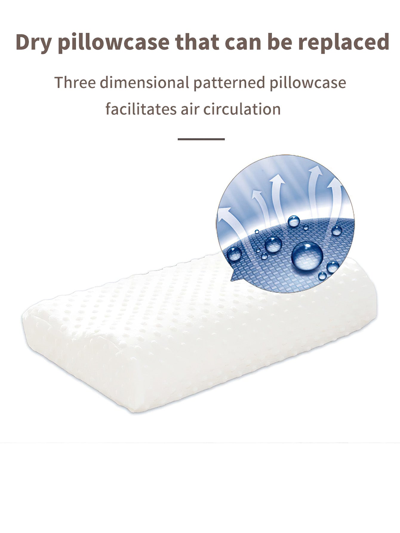 Ergonomic Space Memory Pillow – Neck Support & Slow Rebound
