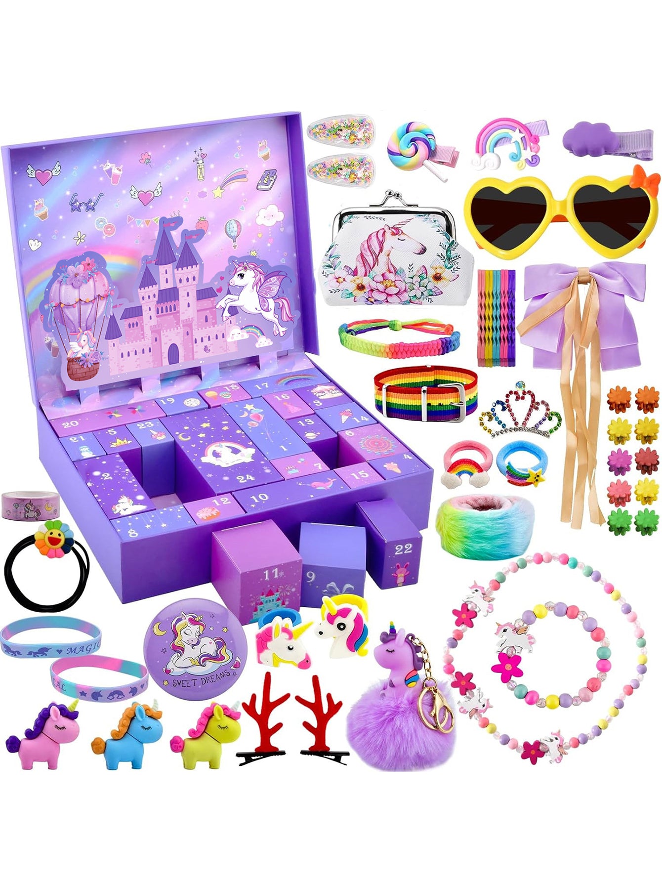 *Christmas Blind Box Advent Calendar----Mermaid Dress Up Girl Accessories