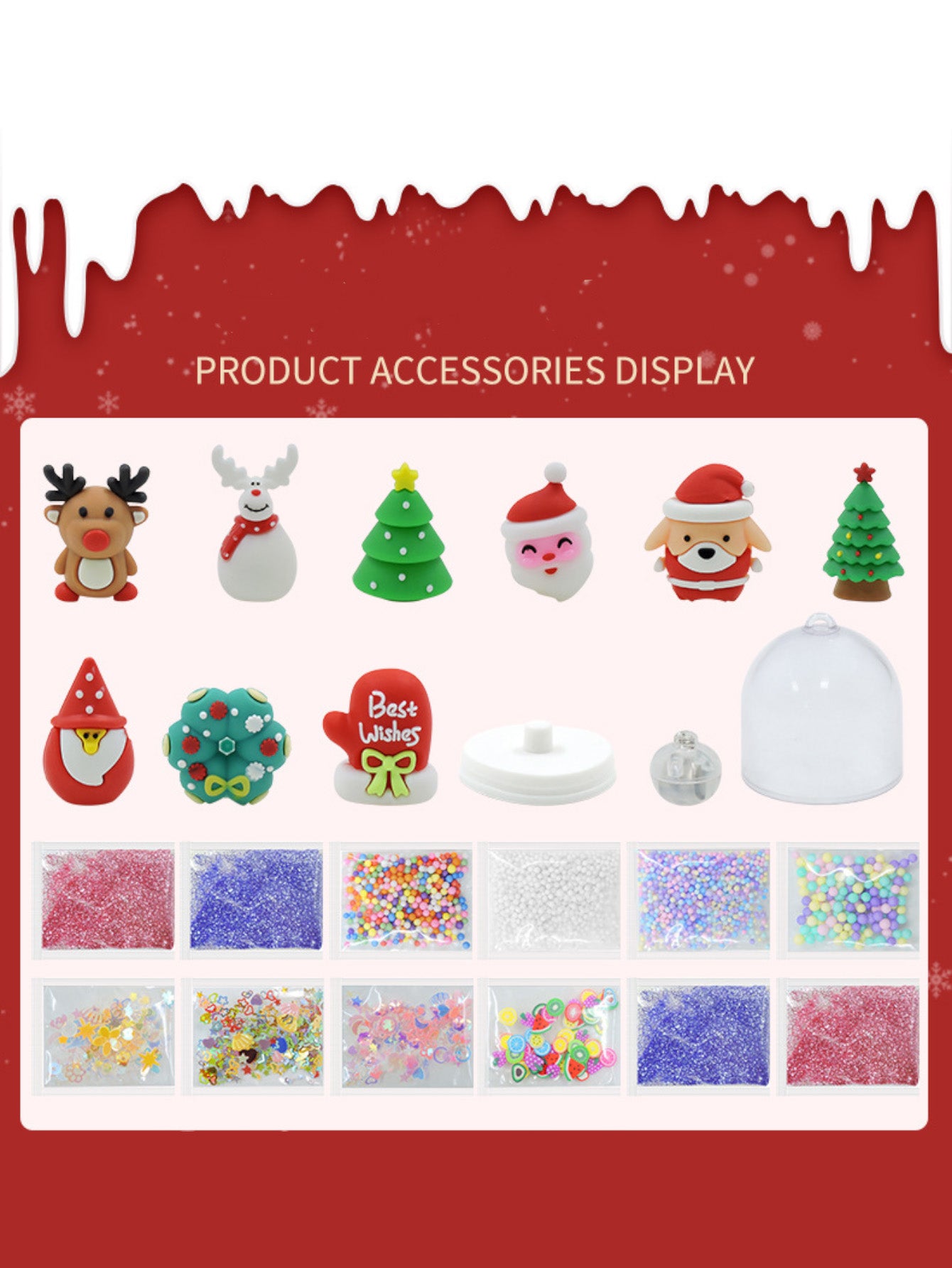 Christmas Light Crystal Blind Box Set